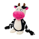 Brinquedo Mordedor de Pelúcia para Cães – Osso Interativo com Som Resistente para Filhotes e Pets Pequenos
