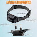 Coleira de Treinamento para Cães com Controle Remoto – Recarregável, Impermeável com Vibração, Som e Display LCD
