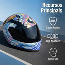 Capacete para Cachorro e Gato em ABS Ajustável | Fantasia para Fotos, Passeios e Bike