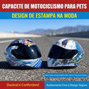Capacete para Cachorro e Gato em ABS Ajustável | Fantasia para Fotos, Passeios e Bike