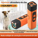 Adestrador Ultrassônico para Cães Recarregável – Controle de Latidos e Treinamento Pet
